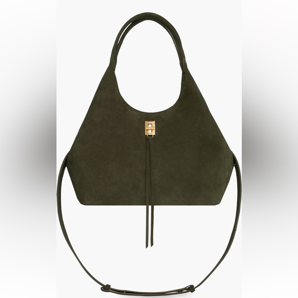 REBECCA MINKOFF DARREN SUEDE CARRYSOME BAG